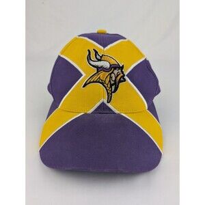 Vintage Minnesota Vikings Hat Strapback ANNCO 90s NFL Licensed Rare Cap Football
